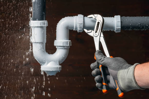 Professional Drain Cleaning technician working in Muir, MI